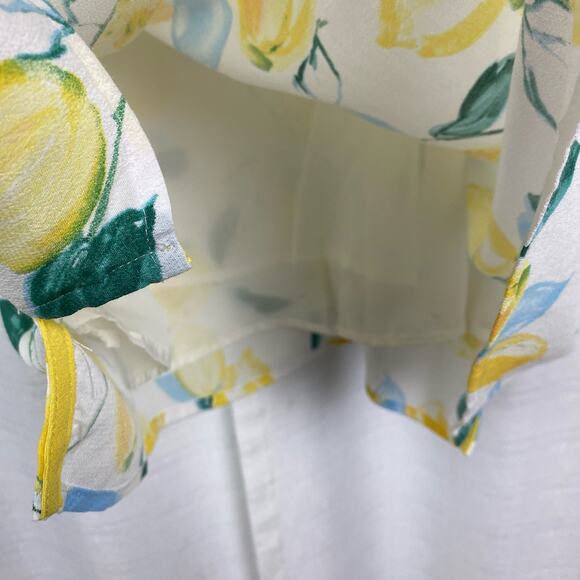 Joules Lemon Tree Print Kyra Tank Blouse Sz.10 NWT - Picture 11 of 15